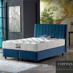 Кровать двуспальная  с подъемным механизмом 180х200 "COTTON"