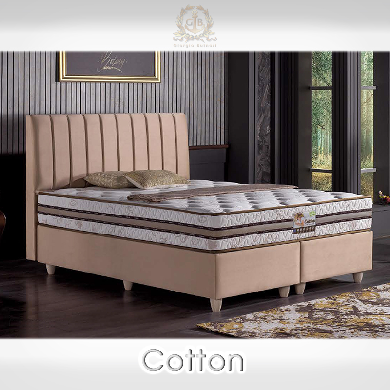 Кровать двуспальная "COTTON"