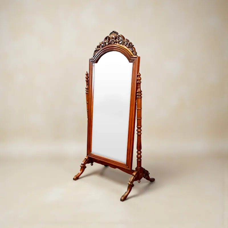 Дзеркало підлогове SP-503, червоне дерево, махагон, 190 см, Індонезія 