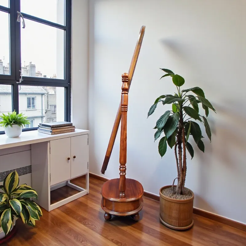 Зеркало напольное SP-504 красное дерево, Индонезия 