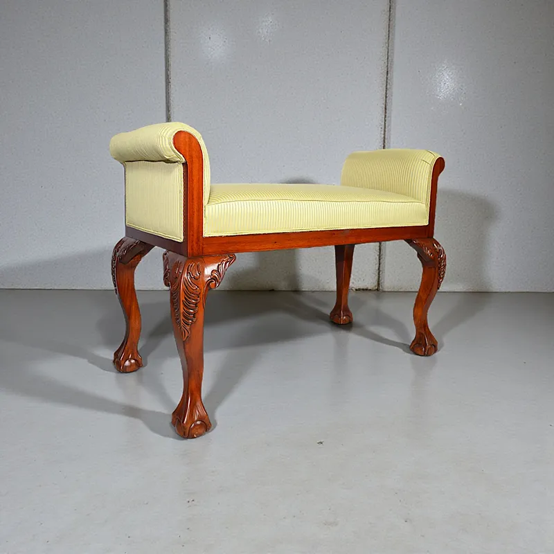 Банкетка Чиппендейл KRS-211 красное дерево Индонезия