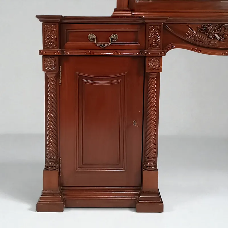 Туалетный столик с зеркалом Empire (2201-018) красное дерево Индонезия