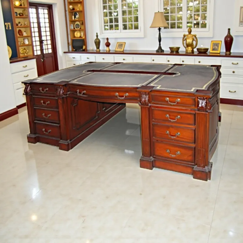 Стіл письмовий Регал (3002-009) червоне дерево Індонезія