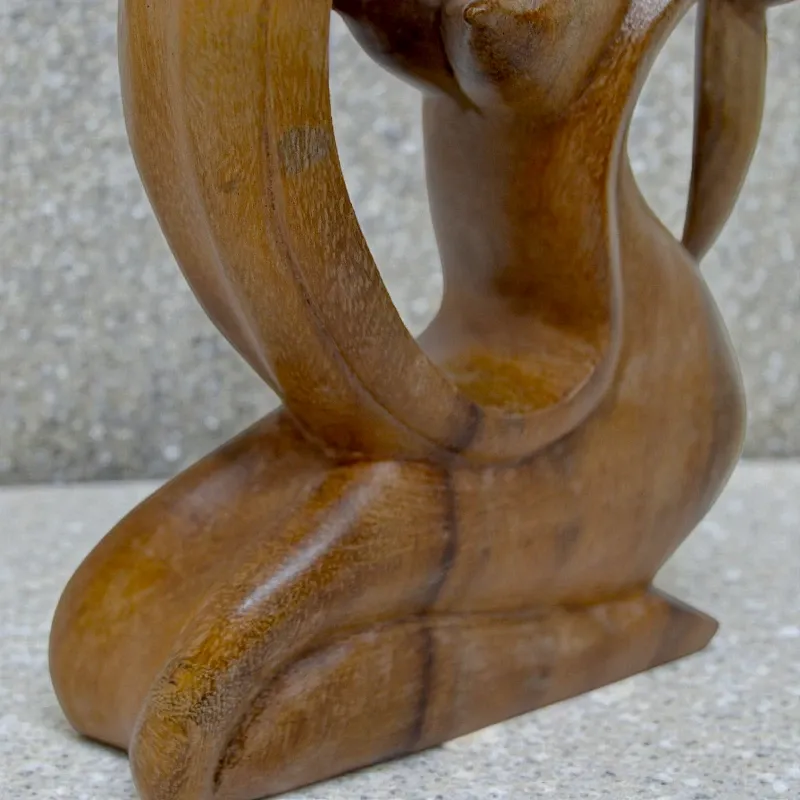 Статуетка абстракція Поцілунок (AB-38) 20х13 Індонезія