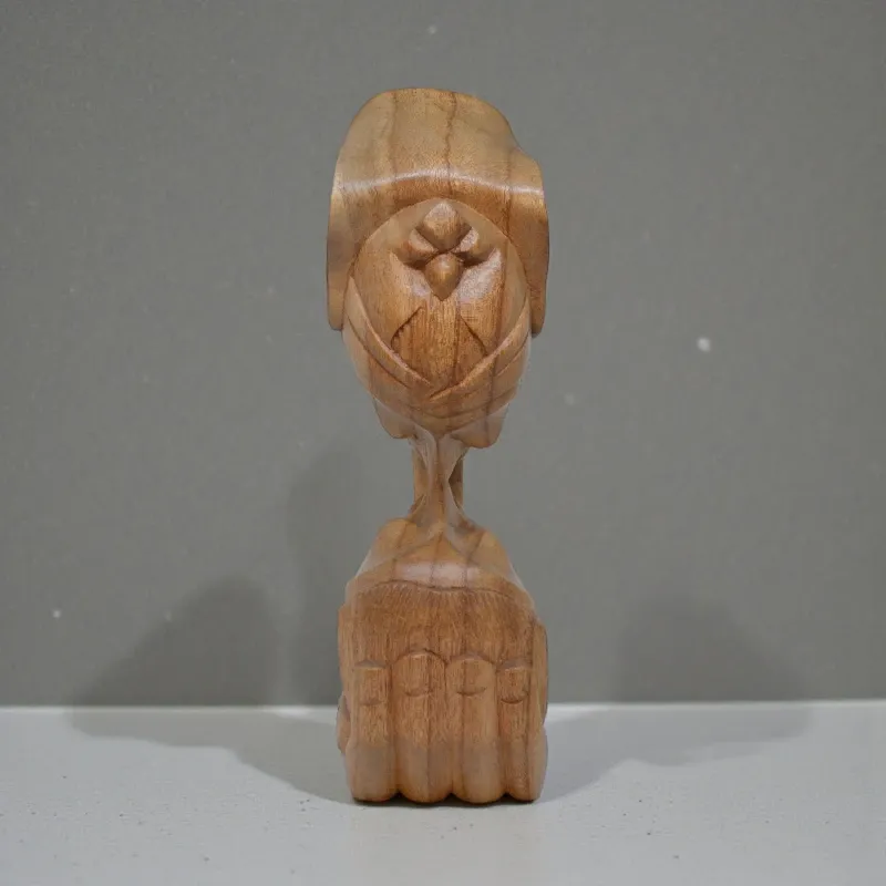 Статуэтка абстракция Влюбленная Пара (AB-61) 24х10 см дерево Индонезия