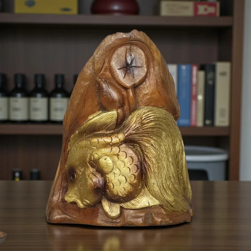 Статуетка Риба в дереві PT-130 суар Індія