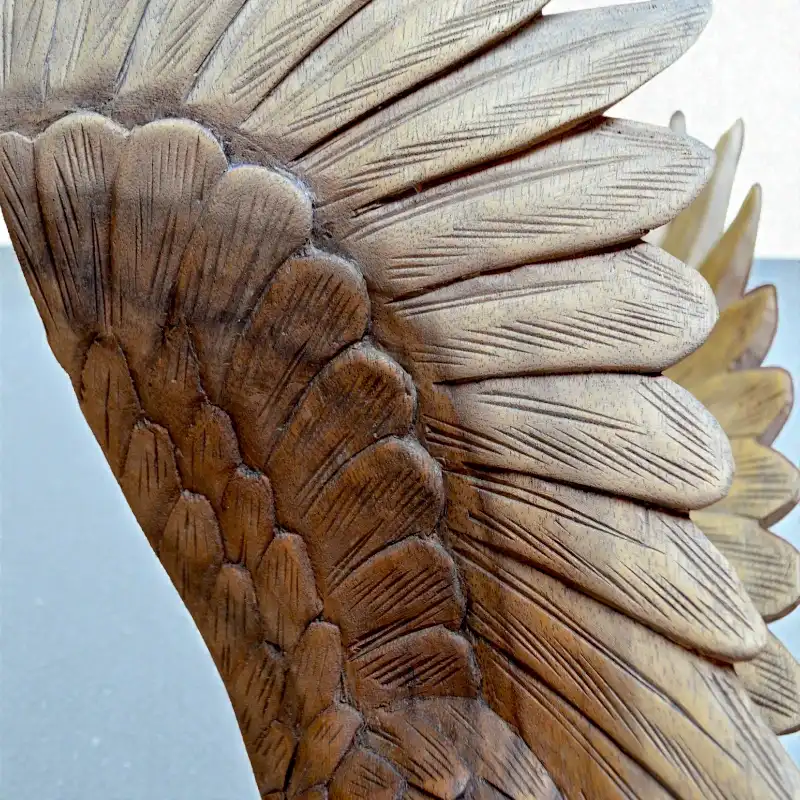 Статуетка Орел на полюванні (FE-0010) дерев'яна 50 см Індонезія