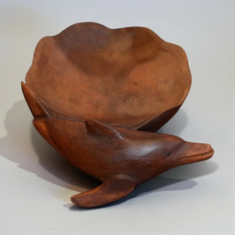 Блюдо-тарілка для фруктів Дельфін (FH-004) Індонезія