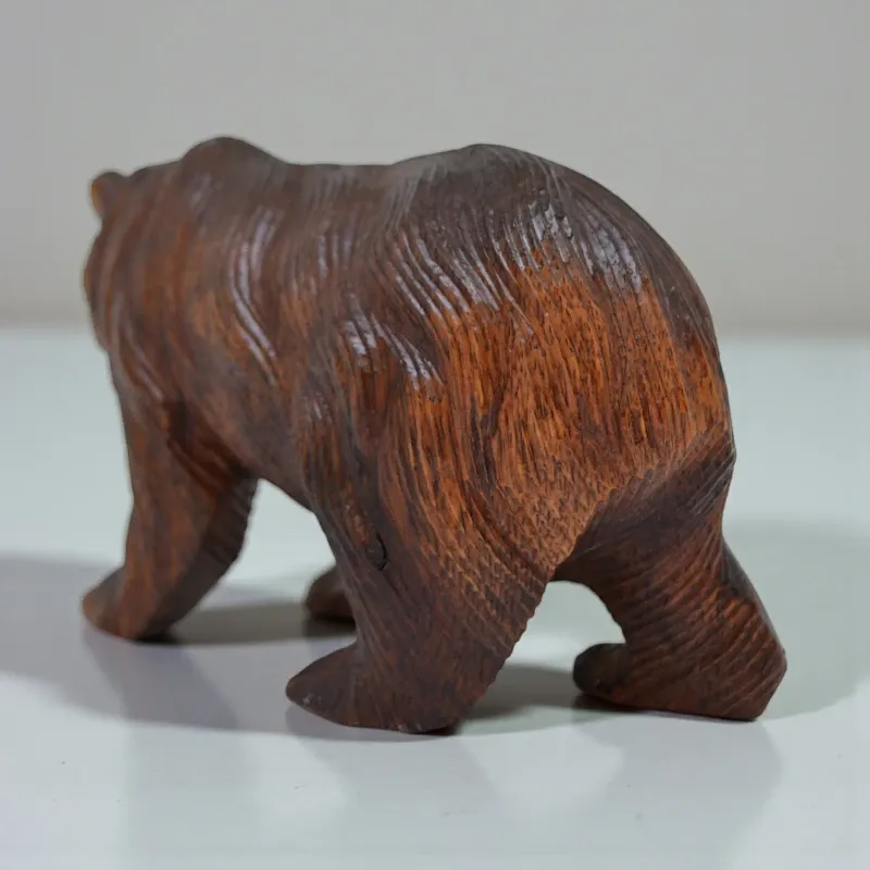 Статуетка дерев'яна Ведмідь (FM-001) 15х9 см тік Індонезія