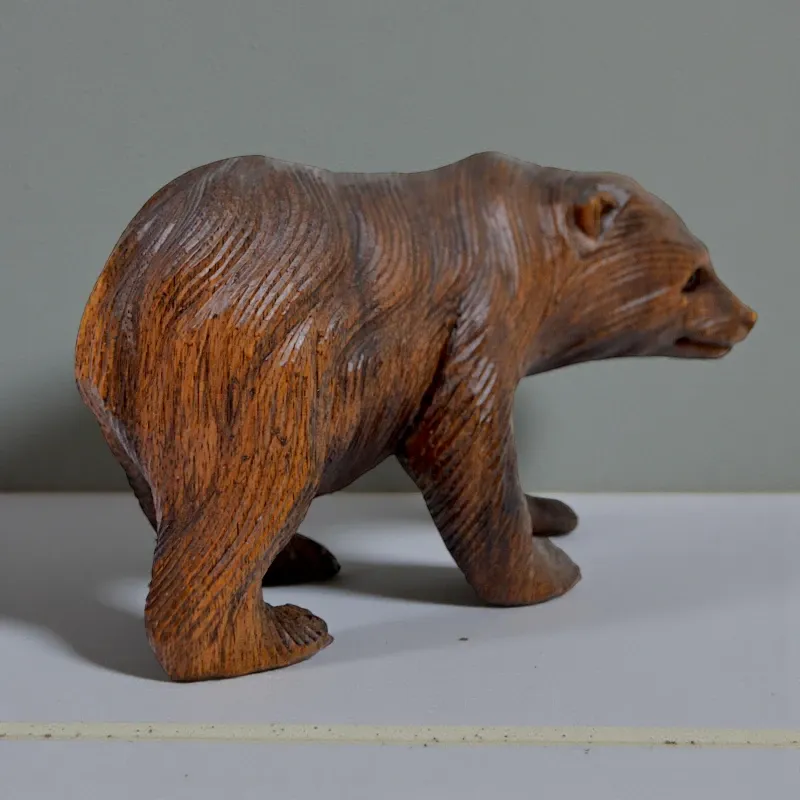 Статуетка дерев'яна Ведмідь (FM-001) 15х9 см тік Індонезія