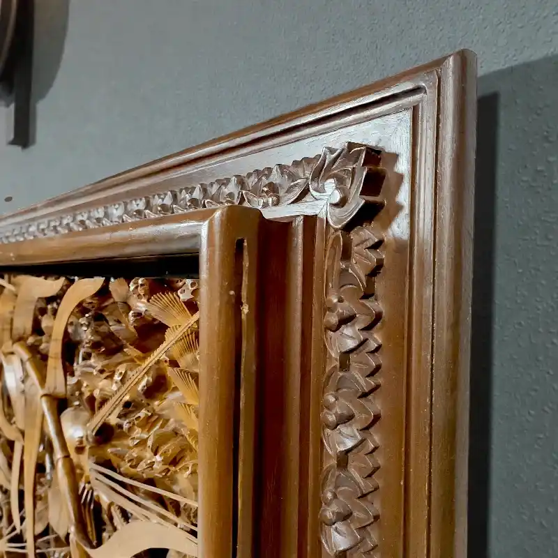 Панно дерев'яне Підводний світ Краби, омари СR-00 Індонезія