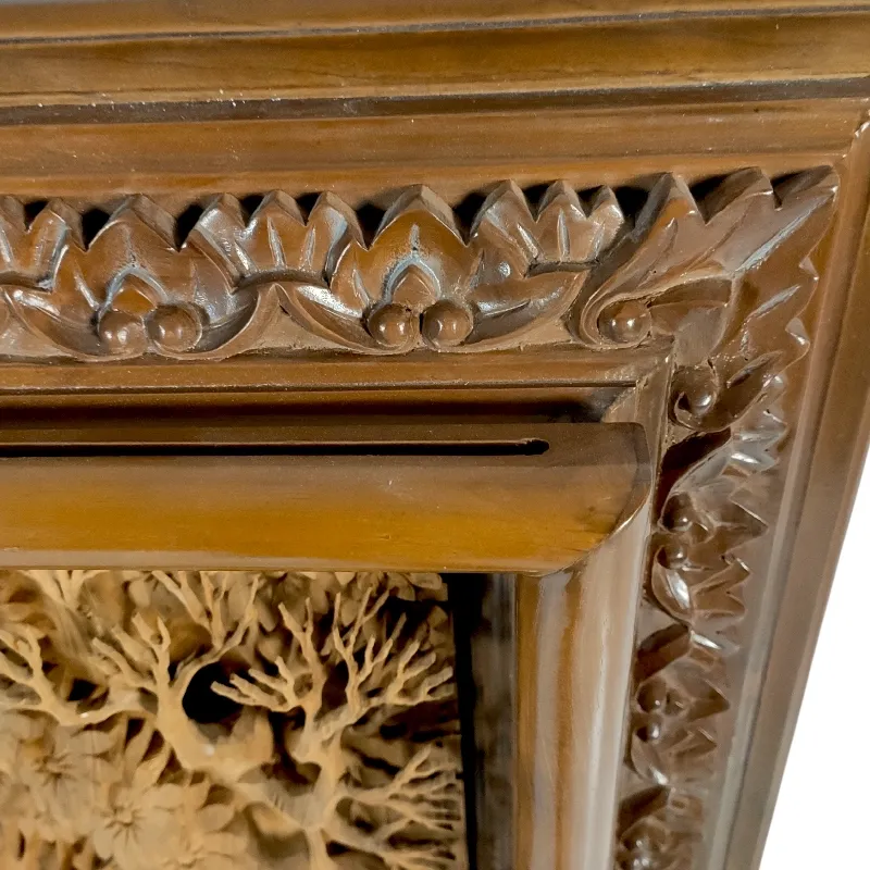 Панно дерев'яне Птахи Журавлі (GR-6) дерево тік Індонезія