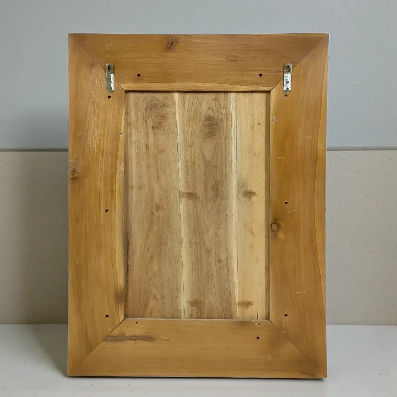 Панно дерев'яне Дикі Кози (KZ-1) тік Індонезія