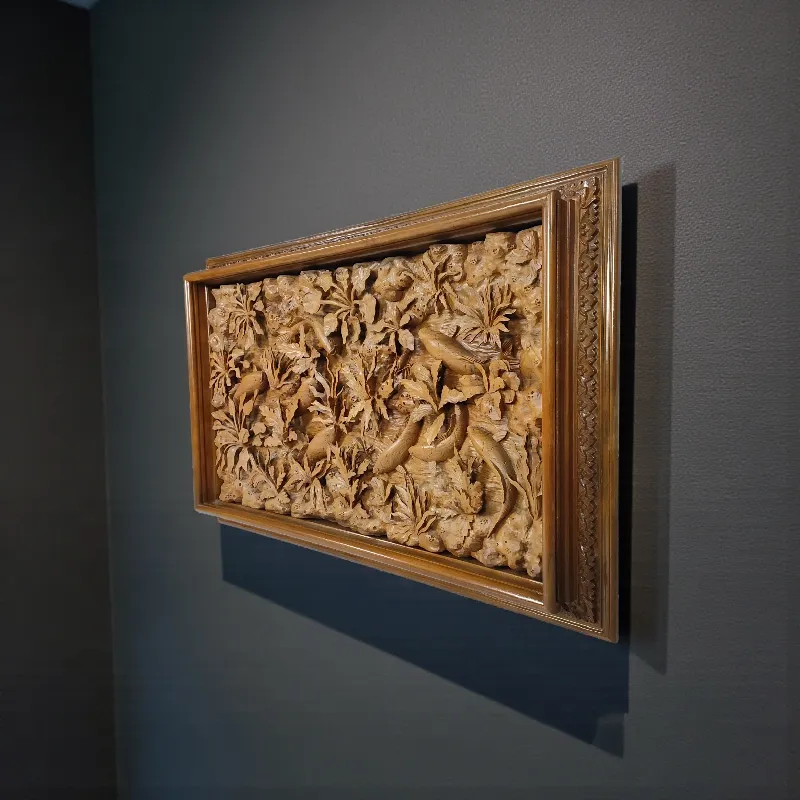 Панно дерев'яне Підводний світ Риби VSR-1 Індонезія