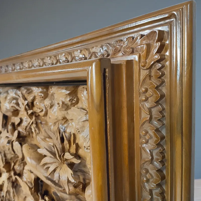 Панно дерев'яне Підводний світ Риби VSR-1 Індонезія