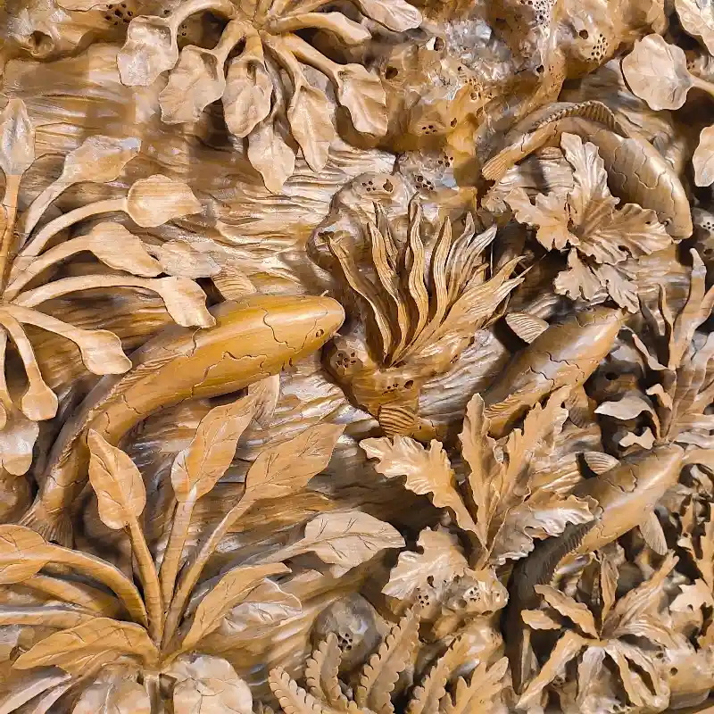 Панно дерев'яне Підводний світ Риби VSR-1 Індонезія