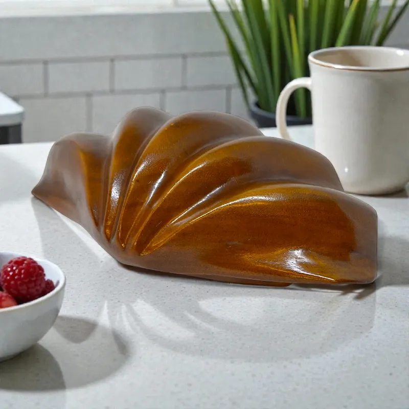 Декоративна Мушля дерев'яна (F-6) 11х37 см Індонезія