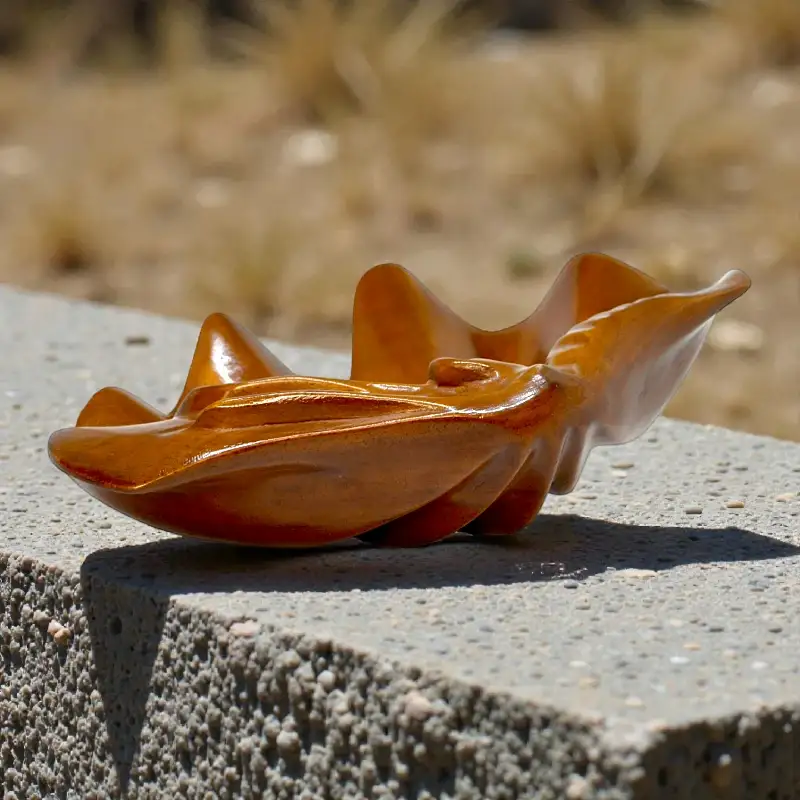 Декоративна Мушля дерев'яна (F-6) 11х37 см Індонезія