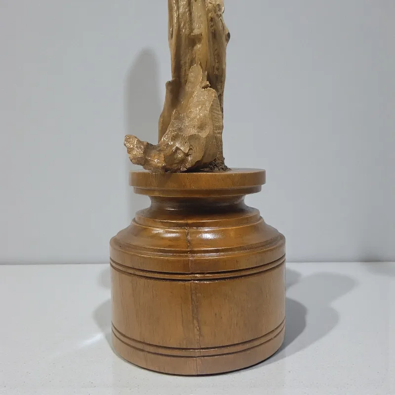 Статуетка Марлін у корязі (F-7) тікове дерево 19х33  Індонезія