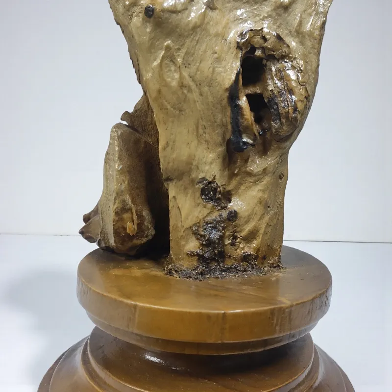 Статуетка Марлін у корязі (F-7) тікове дерево 19х33  Індонезія