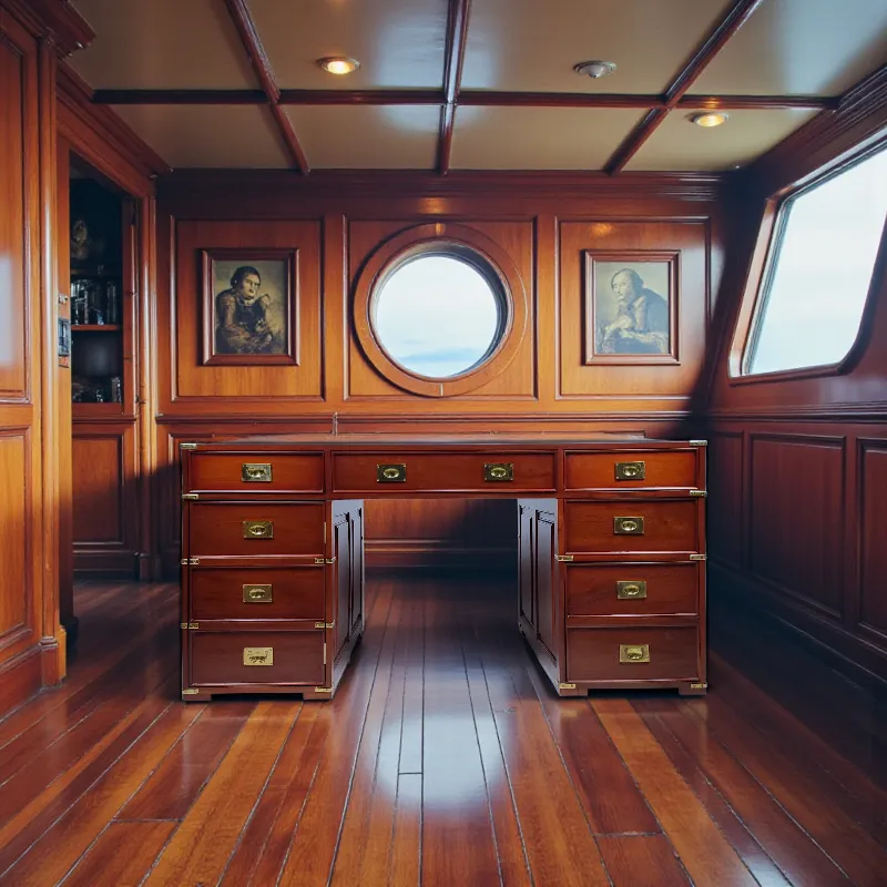 Стіл письмовий Партнер 3003-011 червоне дерево Індонезія