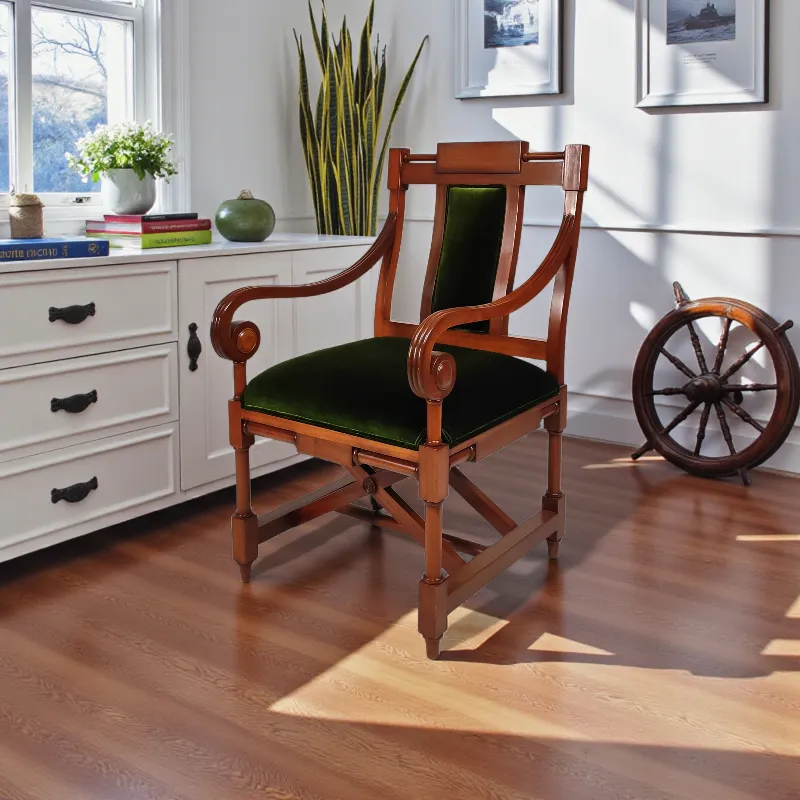 Крісло Капітана 1103-201 Адмірал Нельсон, зелене