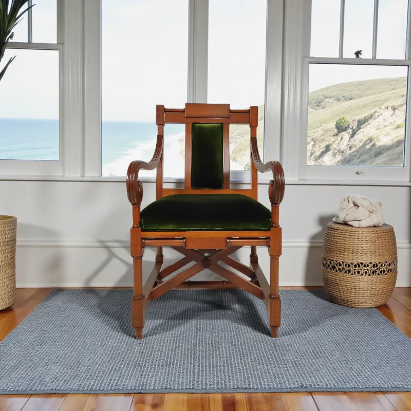 Крісло Капітана 1103-201 Адмірал Нельсон, зелене