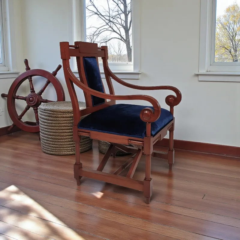 Крісло Капітана 1103-201 Адмірал Нельсон, синій