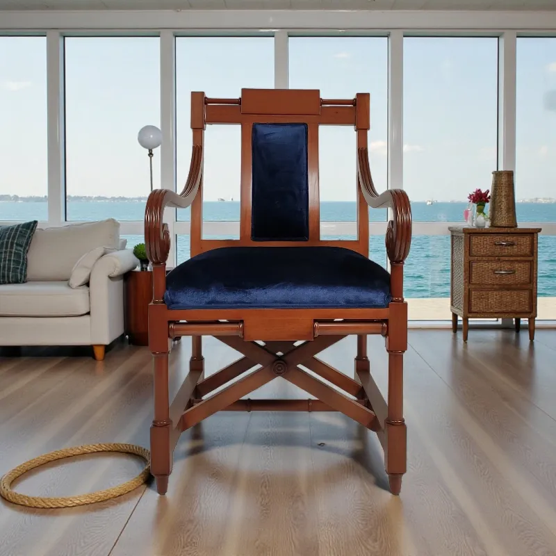 Крісло Капітана 1103-201 Адмірал Нельсон, синій