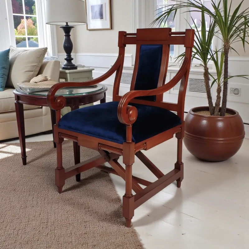 Крісло Капітана 1103-201 Адмірал Нельсон, синій