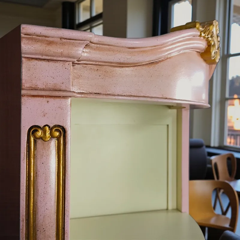 Стелаж кутовий Еладі 4904-024 рожевий