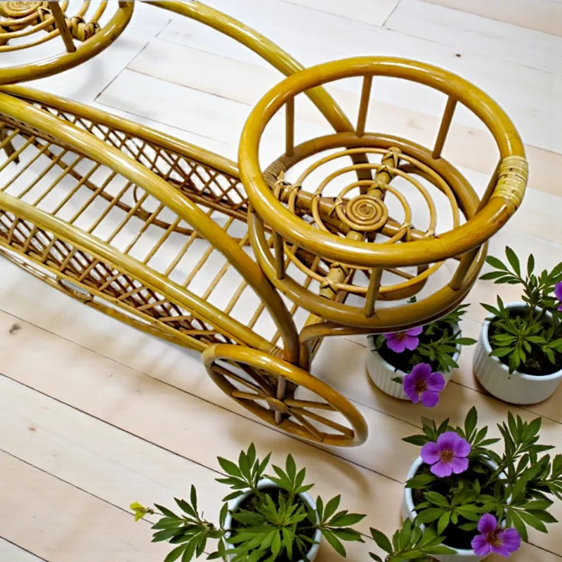 Подставка для цветов (AD-271) 130х40х75 ротанг Индонезия