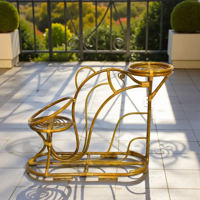 Підставка для квітів AD-279 на два горщика ротанг Індонезія