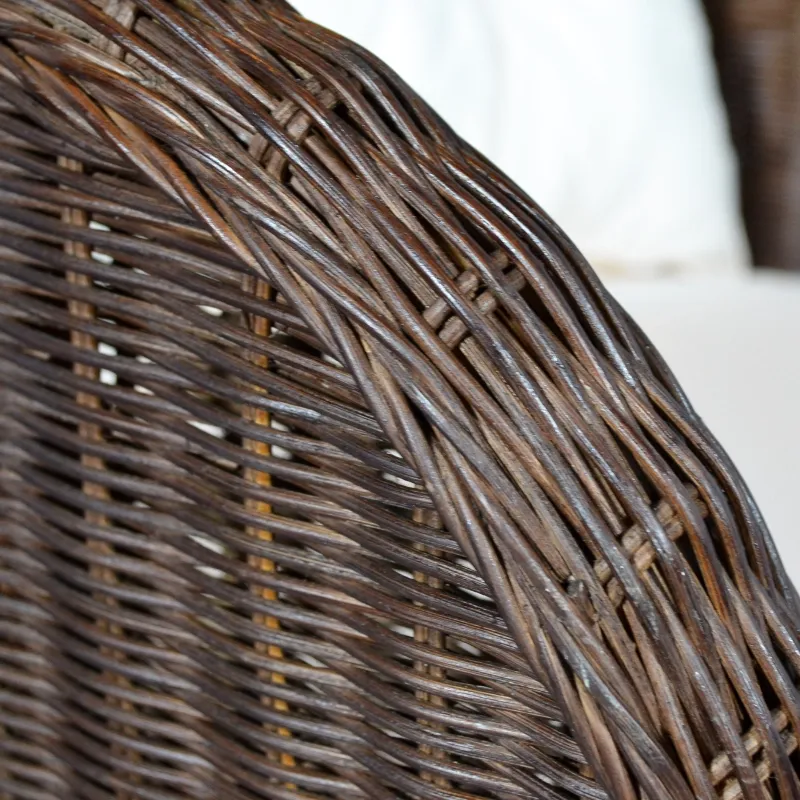 Крісло плетене CapeTown ротанг венге Індонезія