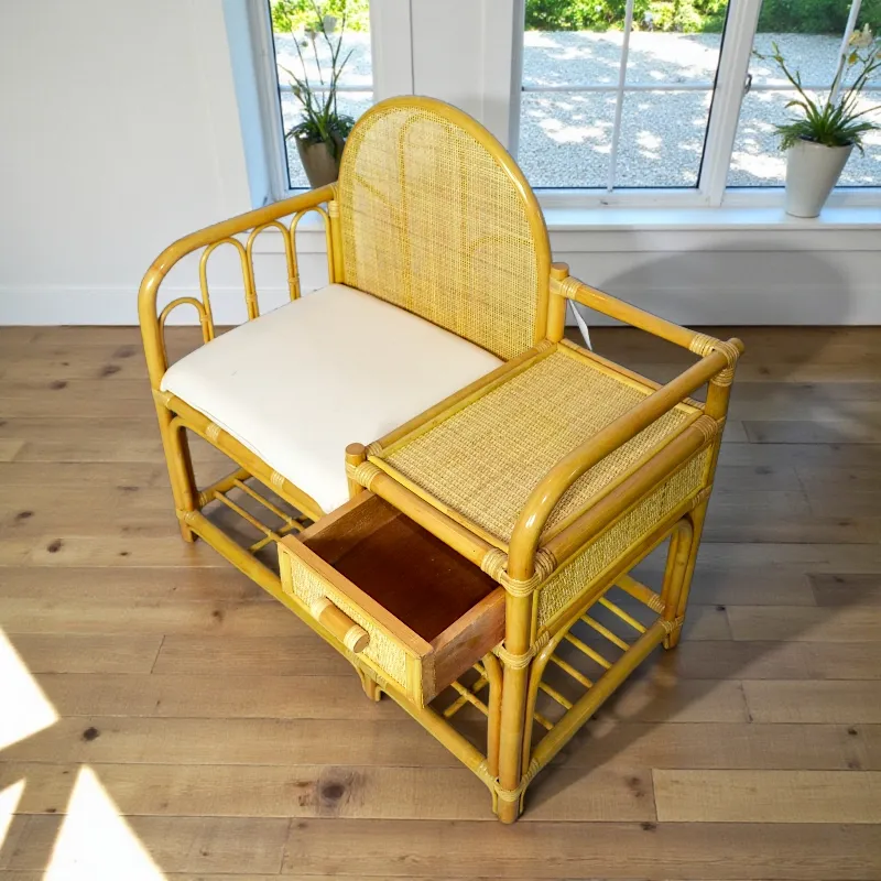 Кавовий столик з шухлядою P-05 ротанг Індонезія